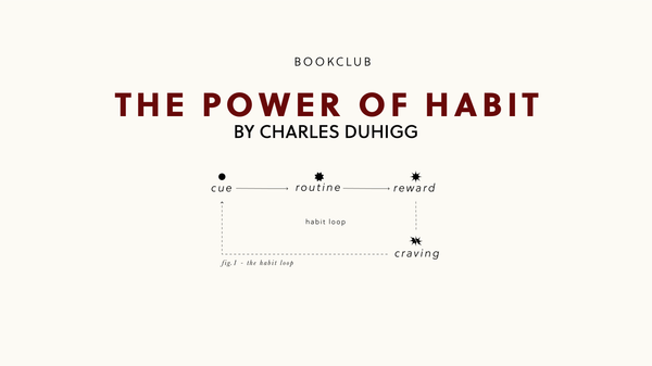 Book Club - The Power Of Habit
