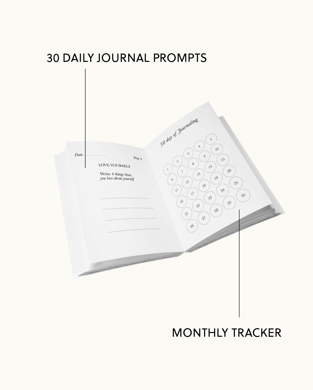 Introduction to journaling - 1 prompt a day for 30 days (Blue Nova)